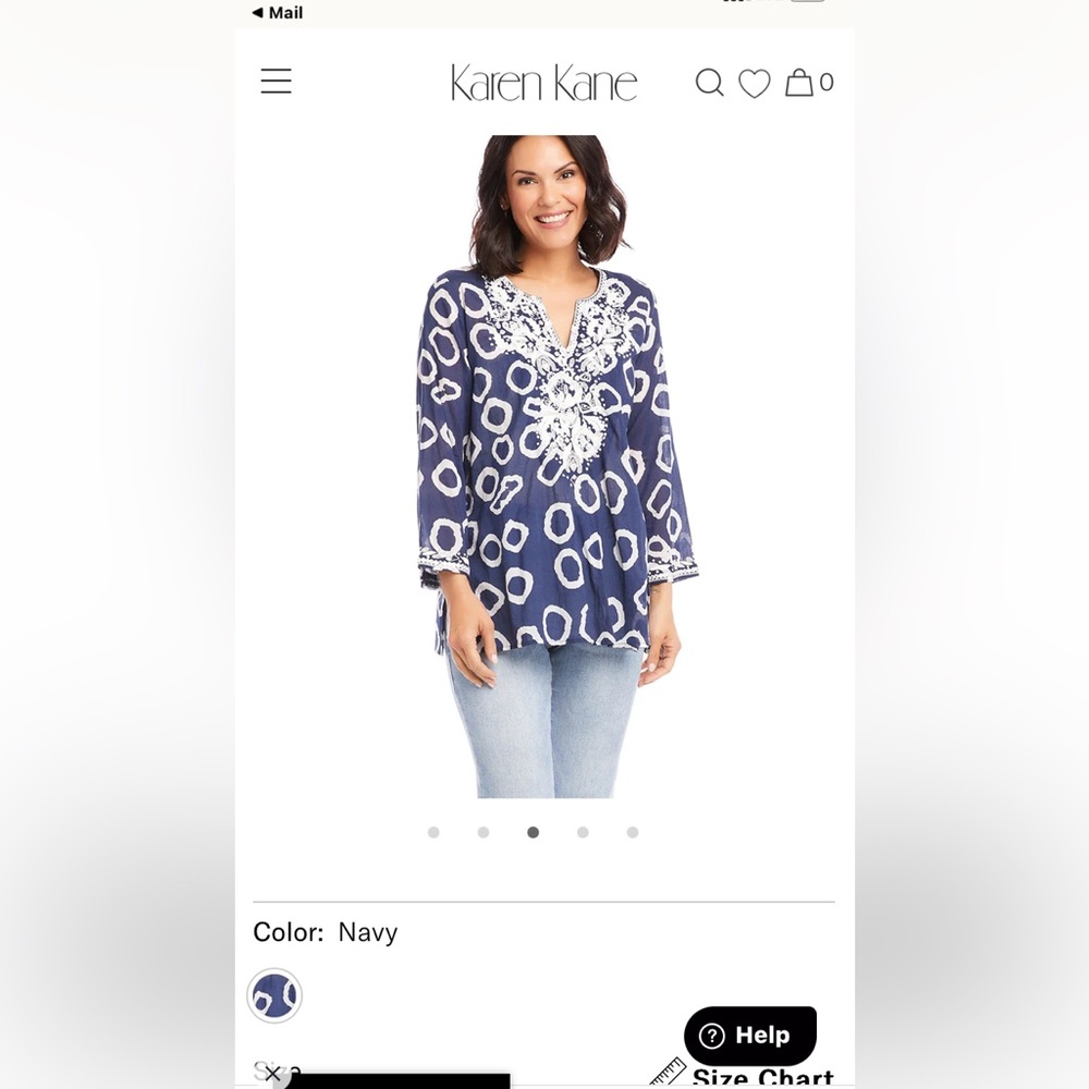 Karen Kane tunic - Picture 2 of 5